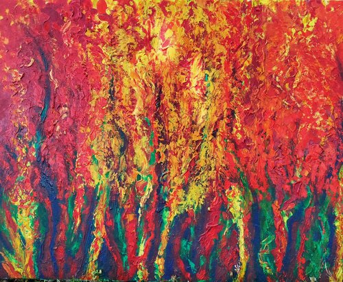 Firepath by Sally Churcher, 絵画 for Sale on Singulart