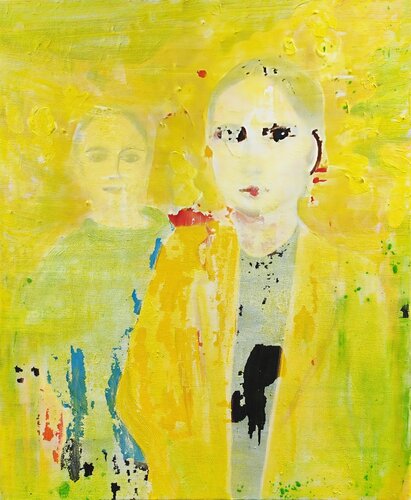 My real self.  Which one? by Sally Churcher, 絵画 for Sale on Singulart