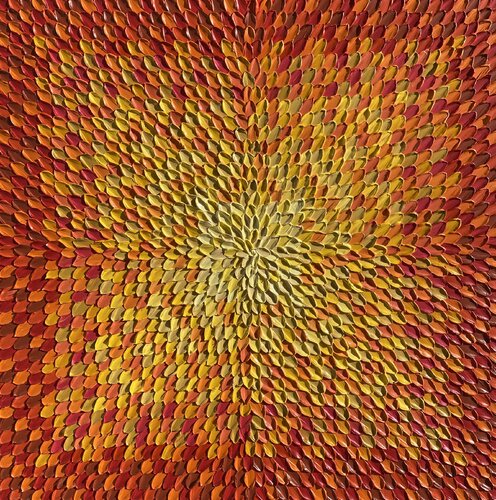 Autumn leaves van Guzaliya Xavier, Schilderij te koop op Singulart