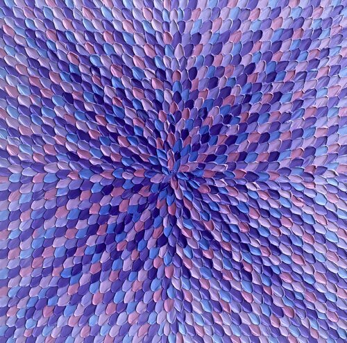 Purple dreams I von Guzaliya Xavier, Malerei kaufen auf Singulart