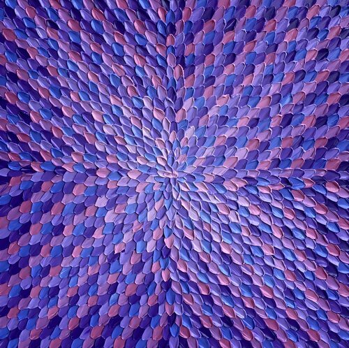 Purple dreams I von Guzaliya Xavier, Malerei kaufen auf Singulart