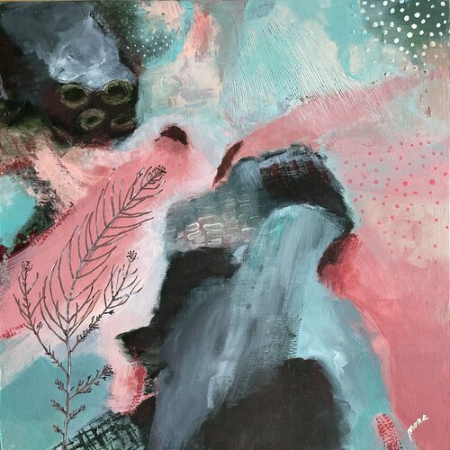 Flow di Mona Barbu, Pittura in vendita su Singulart