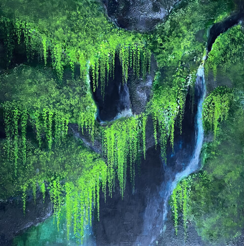 Quiet strength di Mona Barbu, Pittura in vendita su Singulart
