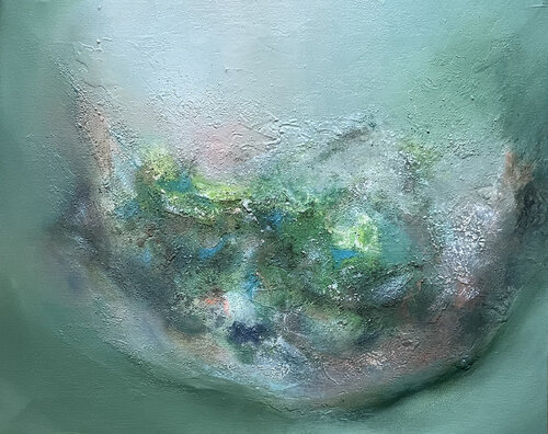 Lush Reverie van Mona Barbu, Schilderij te koop op Singulart