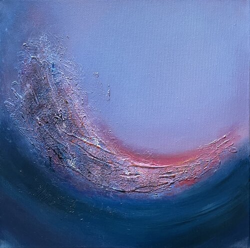 Where day fades into dream par Mona Barbu, Peinture en vente sur Singulart