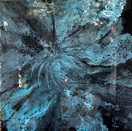 Sea Flower. van Kseniia Turik, Schilderij te koop op Singulart