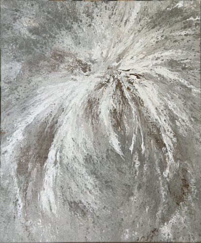 White Lotus di Kseniia Turik, Pittura in vendita su Singulart