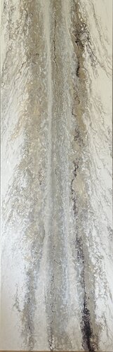 Diptych "Platinum Nocturne" 1 panel van Kseniia Turik, Schilderij te koop op Singulart