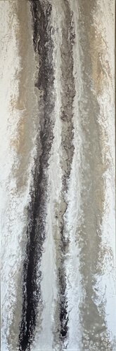 Diptych "Platinum Nocturne"  second panel van Kseniia Turik, Schilderij te koop op Singulart