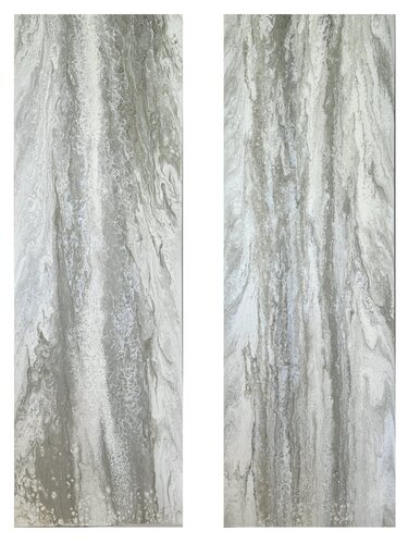 Diptych "Voile" par Kseniia Turik, Peinture en vente sur Singulart