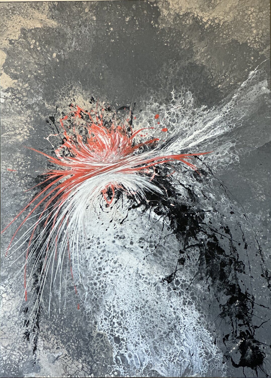 Dance of the elements ART RESIN Kseniia Turik Originalgemälde zu verkaufen