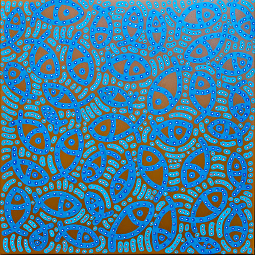 Blue Frequency by João Almeida, Painting for Sale on Singulart