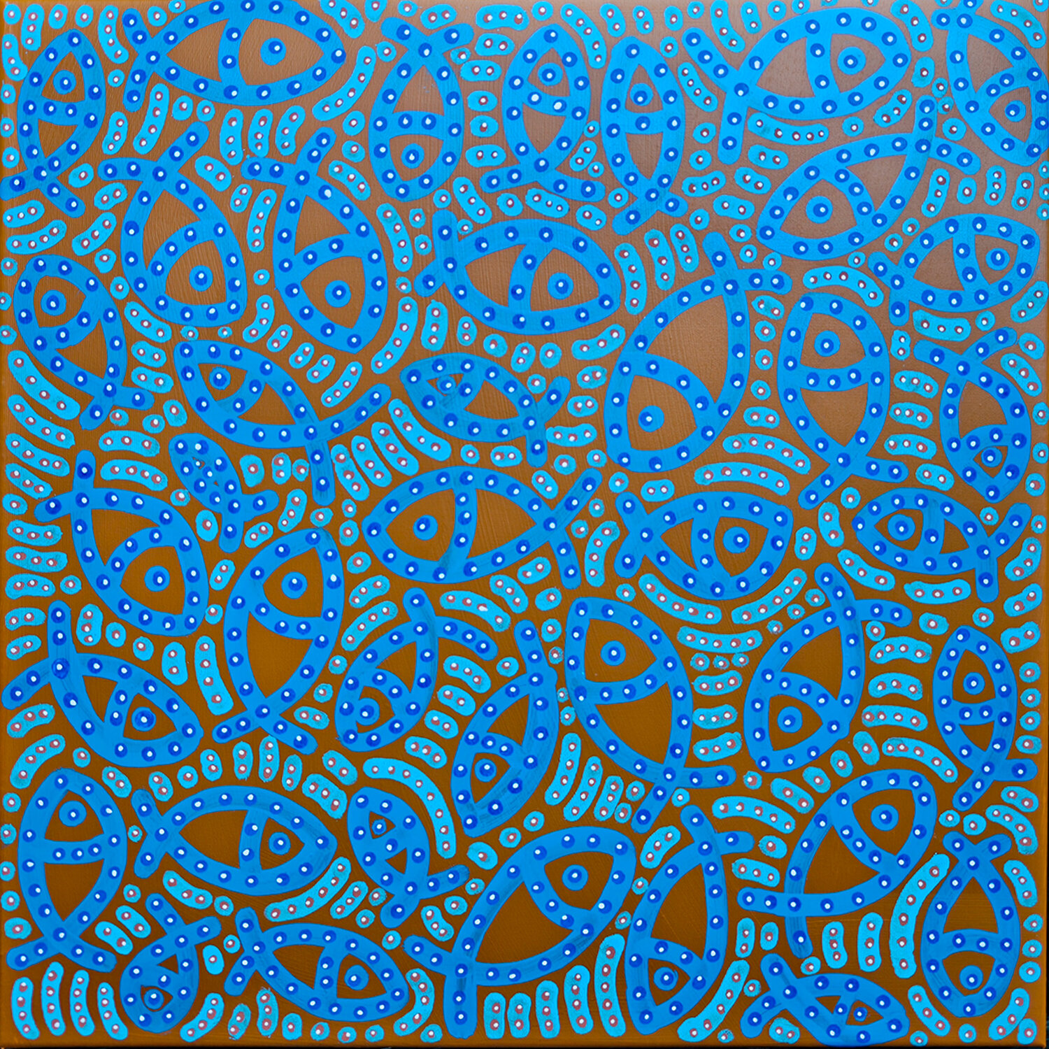 Blue Frequency João Almeida Pintura original en venta