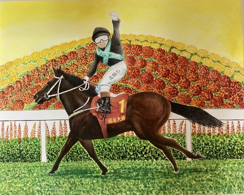 精英大師 by Demi Ng, Work on Paper for Sale on Singulart
