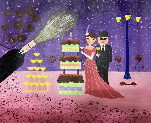 Celebration Night by Demi Ng, Other Media for Sale on Singulart