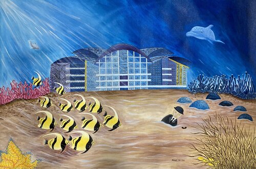 Underwater World van Demi Ng, Andere media te koop op Singulart