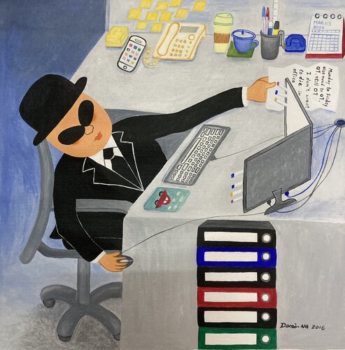 Death of OT by Demi Ng, Other Media for Sale on Singulart