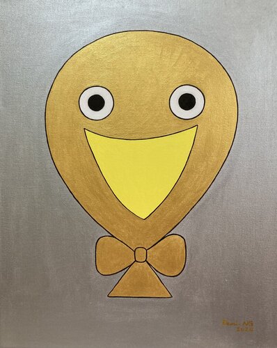 Smile Ball di Demi Ng, Opera su carta in vendita su Singulart