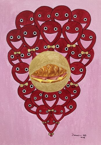 Smile Croissant de Demi Ng, Otros medios a la venta en Singulart