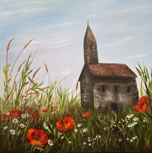 St. Michael's Church by Tanja Frost, Painting for Sale on Singulart