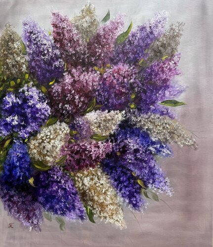 Whisper of Lilac van Tanja Frost, Schilderij te koop op Singulart