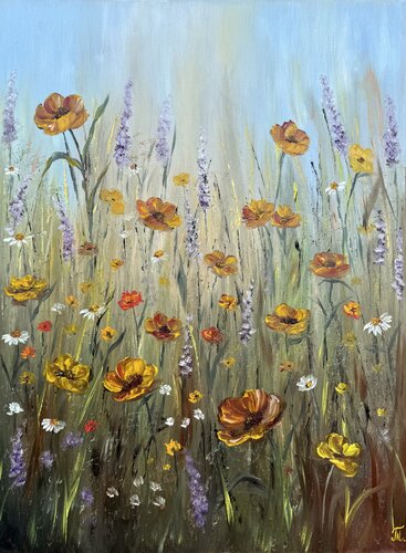 Blooming Breeze van Tanja Frost, Schilderij te koop op Singulart