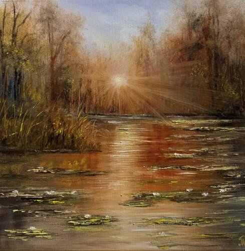 Sunset von Tanja Frost, Malerei kaufen auf Singulart