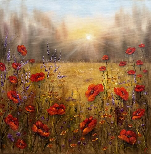 Morning Stillness van Tanja Frost, Schilderij te koop op Singulart