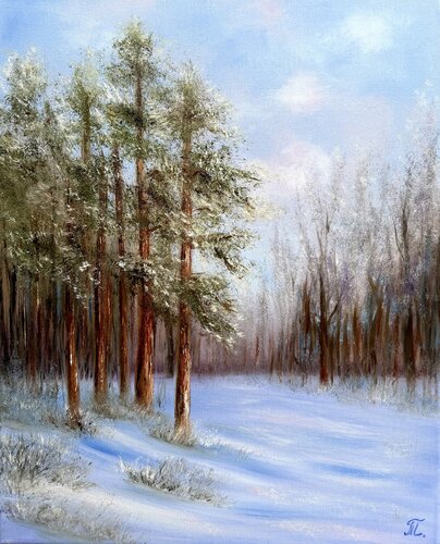 Winter Passage by Tanja Frost, Painting for Sale on Singulart