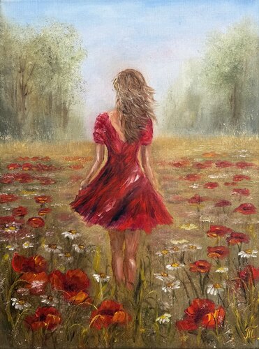 ..with the Wind by Tanja Frost, Painting for Sale on Singulart
