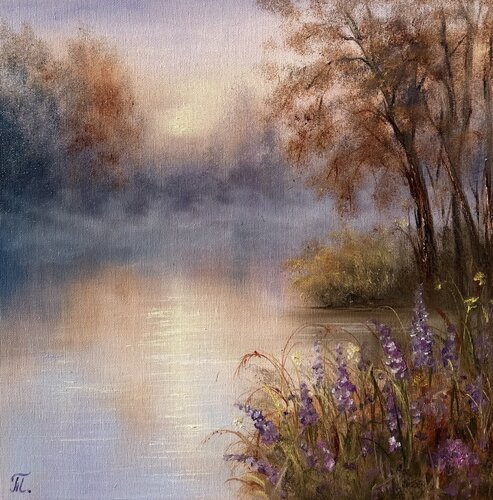 Misty Morning van Tanja Frost, Schilderij te koop op Singulart