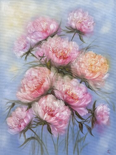 Floral dream de Tanja Frost, Pintura a la venta en Singulart