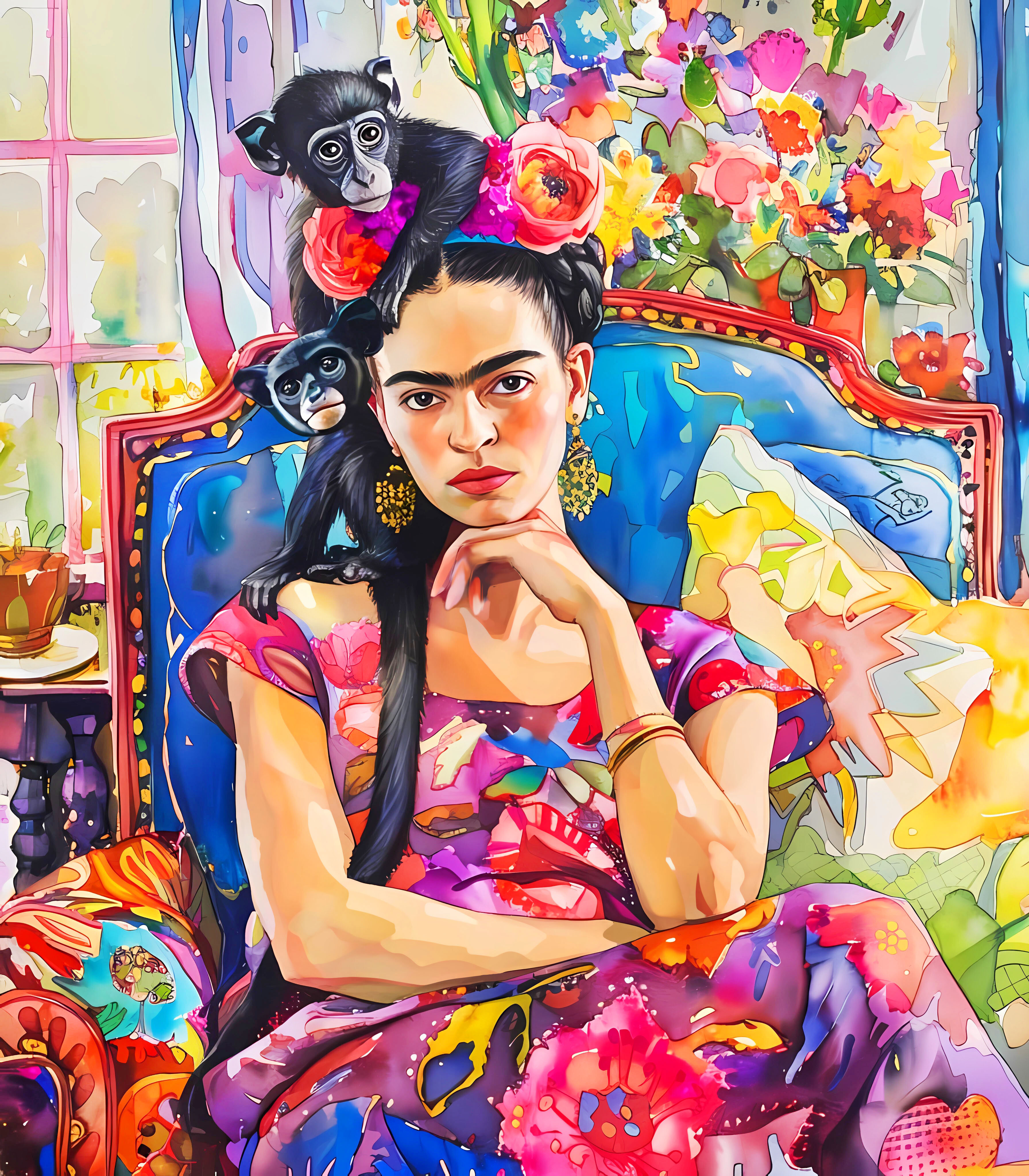 For Frida, With Color
