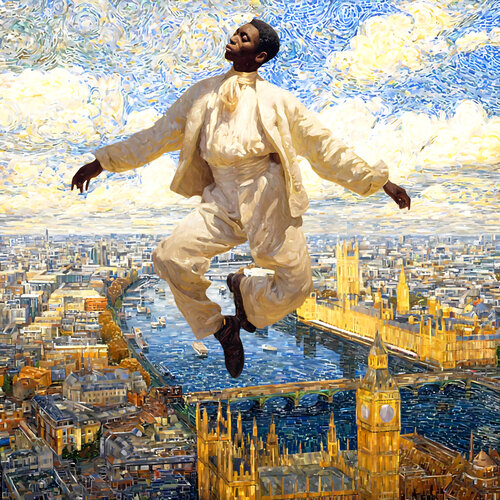 Flight over London Irina BAST