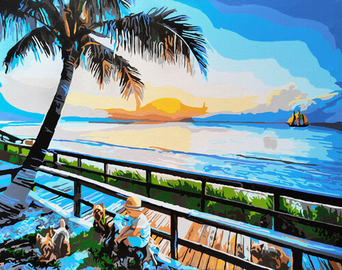 Happy day near the sea \ ocean Irina BAST