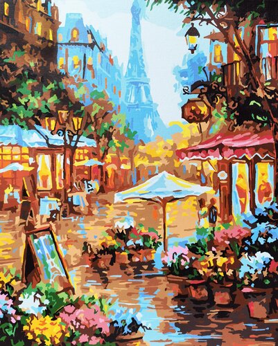 PARIS AFTER GENTLE WARM RAIN van Irina BAST, Schilderij te koop op Singulart