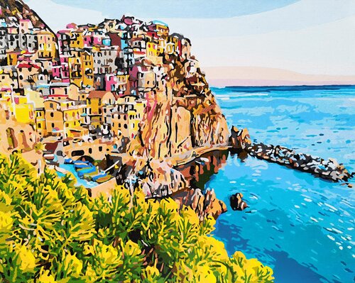 Italian town on the mountain Irina BAST