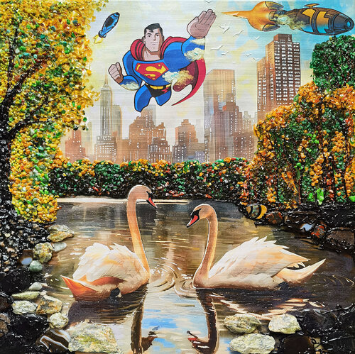An ordinary day in New York by Irina BAST, Painting for Sale on Singulart
