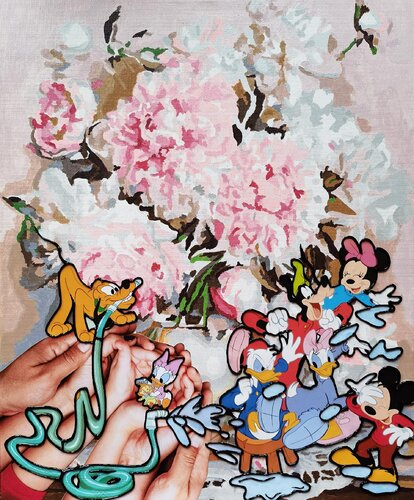 Time for games van Irina BAST, Schilderij te koop op Singulart