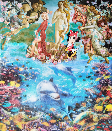 Three Goddesses di Irina BAST, Pittura in vendita su Singulart