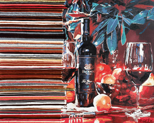 Still life with wine Irina BAST