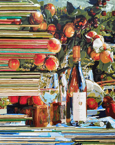 Apricot wine van Irina BAST, Schilderij te koop op Singulart
