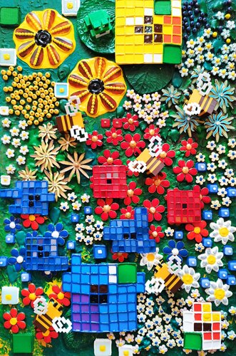 Summer garden 2.0. Floral gameplay von Irina BAST, Malerei kaufen auf Singulart