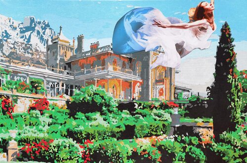 Memories of Crimea van Irina BAST, Schilderij te koop op Singulart