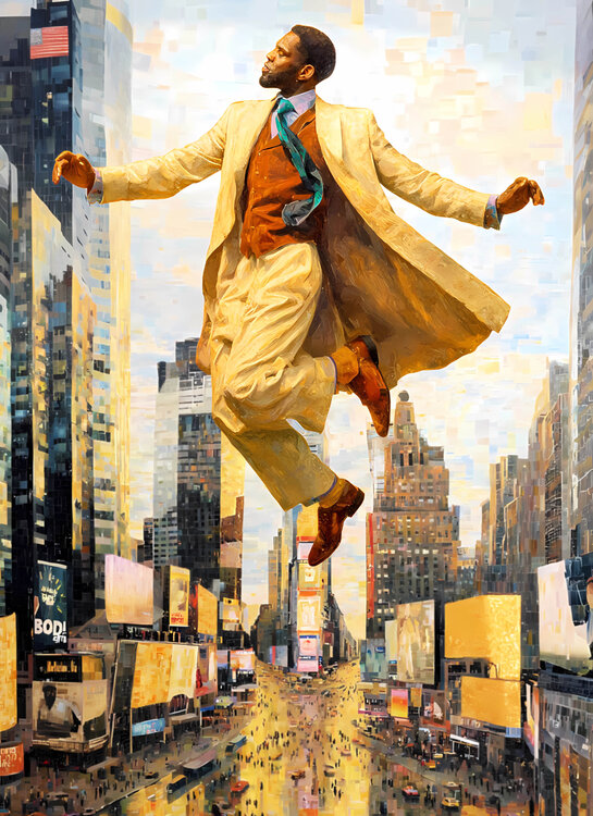 DANCING IN THE AIR OVER NEW YORK Irina BAST