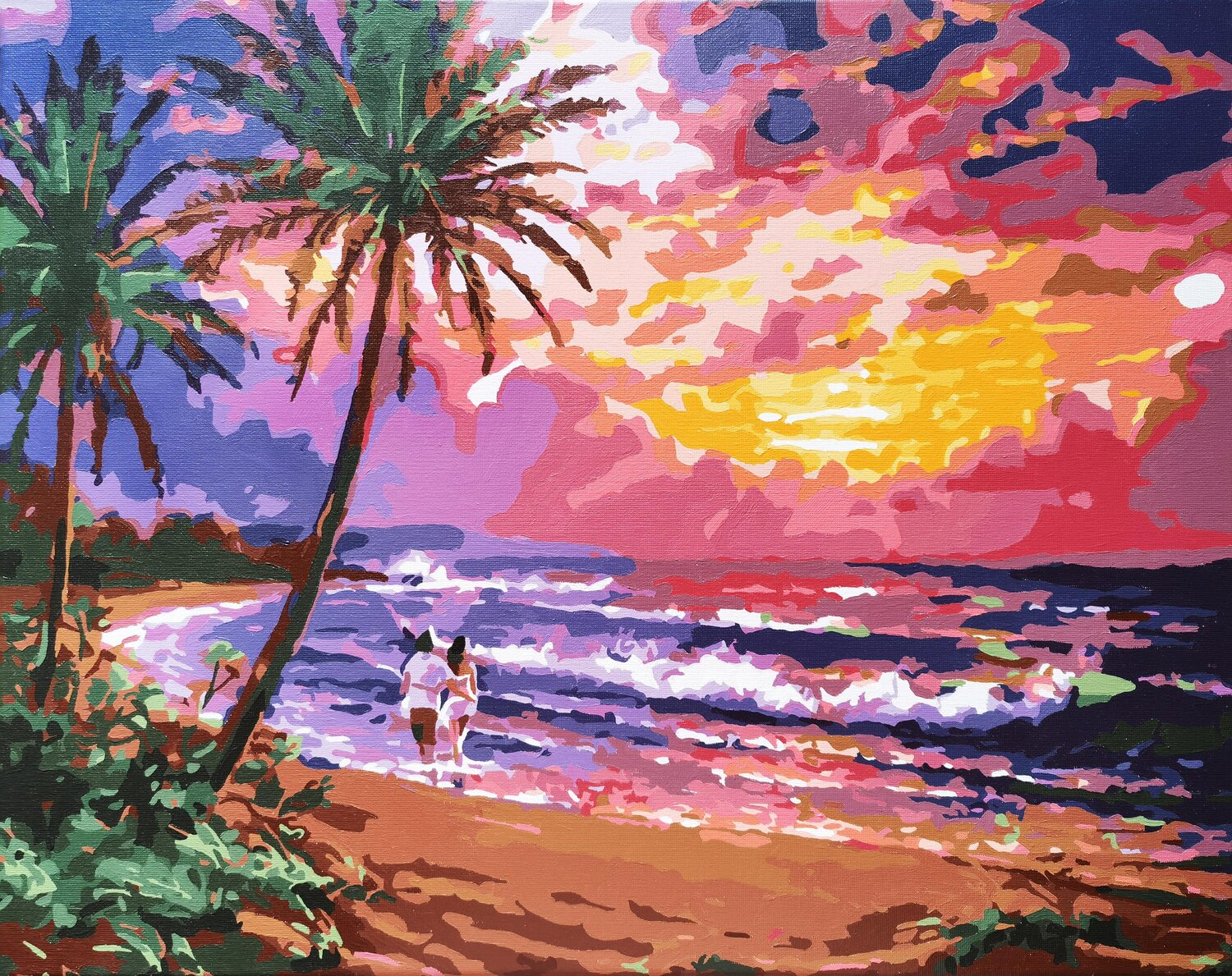 Love ocean sunset Irina BAST