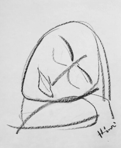Sweet dream by Laszlo Hamori, Work on Paper for Sale on Singulart