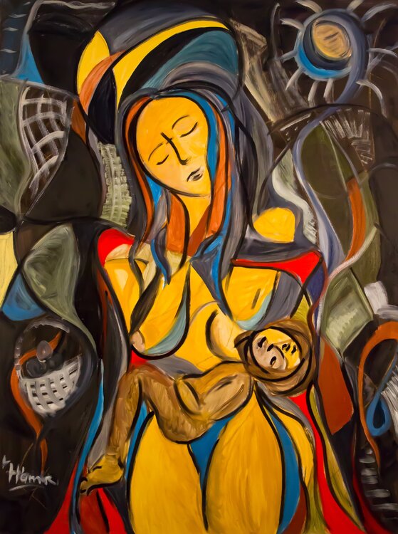 Picasso Madonna Laszlo Hamori