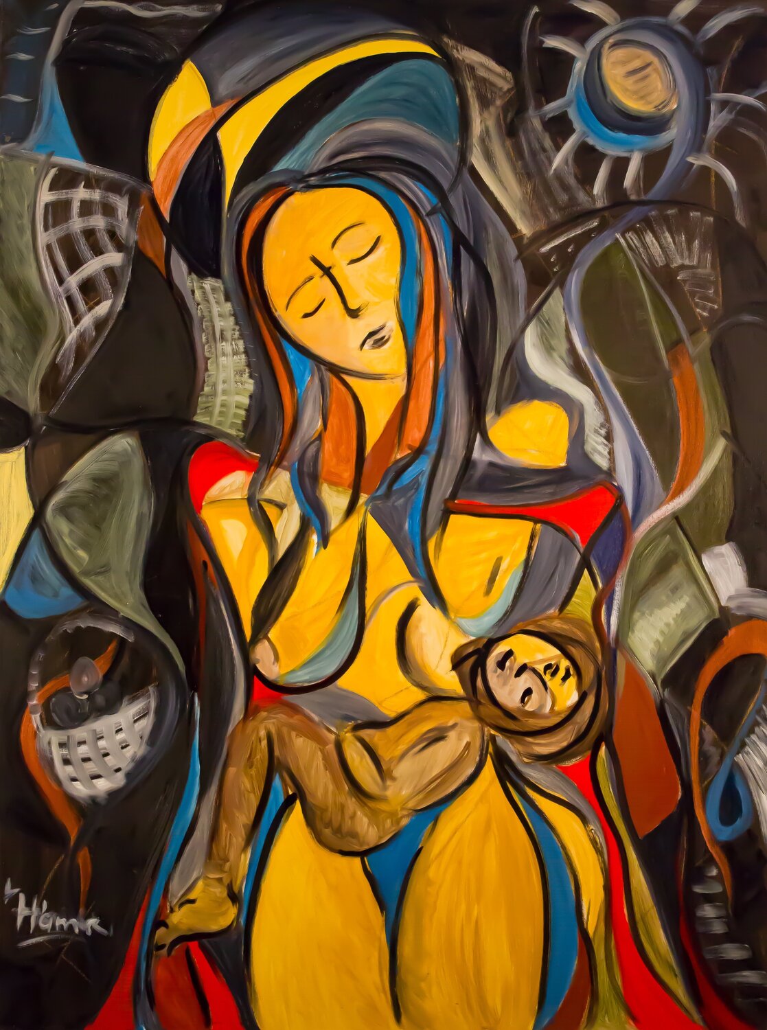 Picasso Madonna Laszlo Hamori
