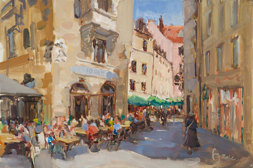 Painting 220604 von Fernando Sorianello, Malerei kaufen auf Singulart